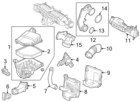 2024 Volvo XC60 Powertrain Control Diagram