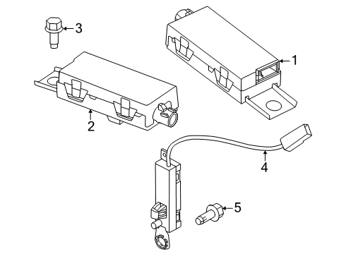 2025 Volvo EX30 Antenna & Radio
