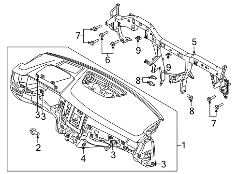 2025 Volvo V60 Instrument Panel