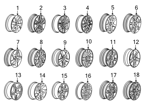 2011 Volvo S60 Wheels Diagram 2