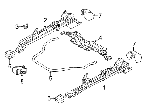 2012 Volvo XC60 Tracks & Components