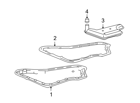 2003 Volvo XC90 Automatic Transmission Diagram