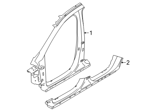 2025 Volvo EX90 Aperture Panel
