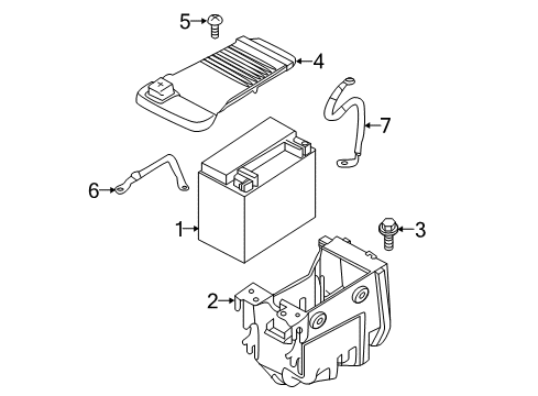 2024 Volvo V90 Cross Country Battery Diagram 2