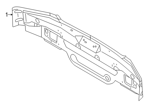 2011 Volvo S80 Rear Body