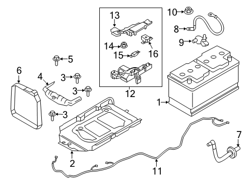 2024 Volvo S60 Battery Diagram 2