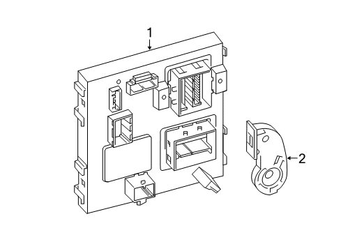 2025 Volvo XC90 Electrical Components Diagram 5