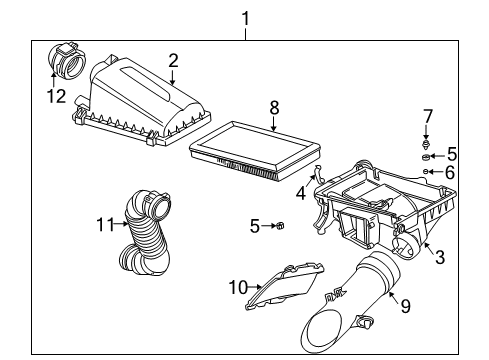 2003 Volvo V40 Air Intake Diagram