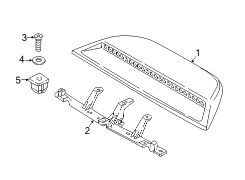 2024 Volvo S90 High Mount Lamps