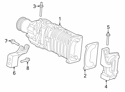 2023 Volvo S90 Supercharger & Components