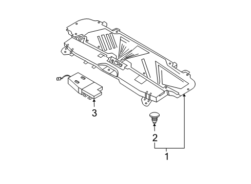 2012 Volvo XC90 Antenna & Radio