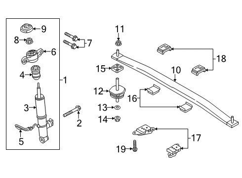 2024 Volvo S60 Shocks & Components Diagram 3