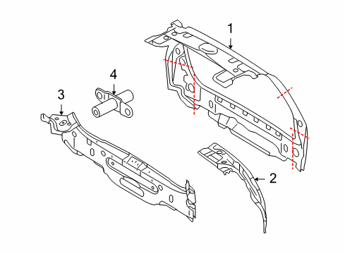 2012 Volvo XC70 Rear Body