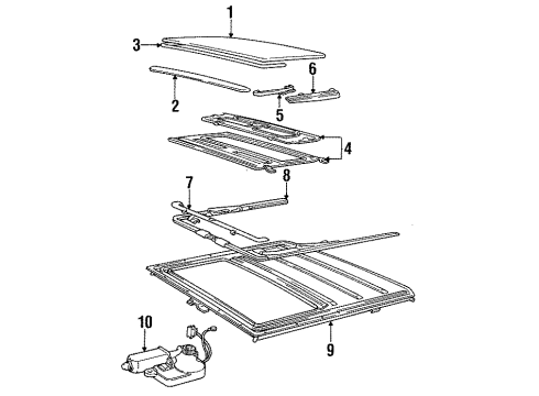 1989 Volvo 760 Sliding Roof