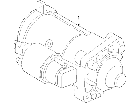 2021 Volvo XC40 Starter Diagram 2