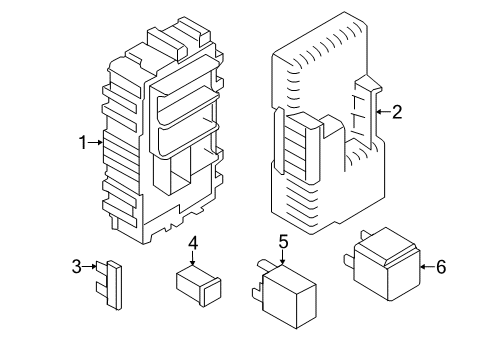 2011 Volvo S60 Electrical Components Diagram 3