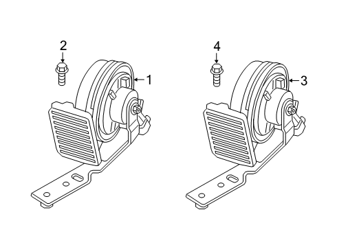 2025 Volvo S60 Horn