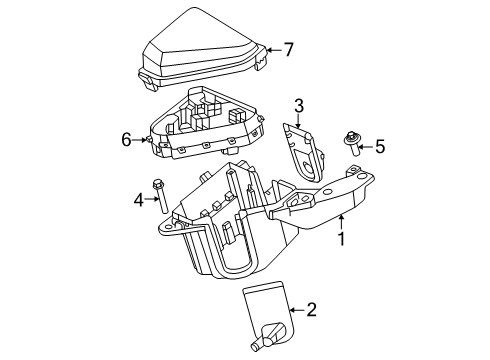 2025 Volvo EX90 Fuse Box Diagram 4