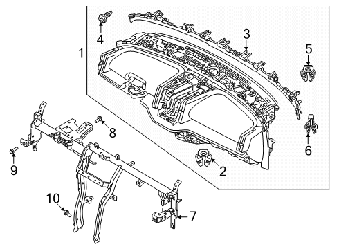 2025 Volvo EX30 Instrument Panel