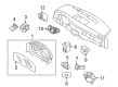 Diagram for Volvo S60 Tachometer - 36001776