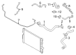 Diagram for Volvo S60 Cross Country Coolant Reservoir Hose - 31261523