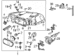 Diagram for Volvo S40 Daytime Running Lights - 30744680