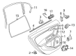 Diagram for Volvo S60 Interior Door Handle - 39821896