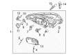 Diagram for Volvo XC60 Headlight - 31395471