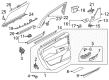 Diagram for Volvo EX90 Door Screws - 30622725