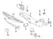 Diagram for Volvo 850 Wiper Motor - 3512391