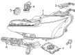 Diagram for Volvo Lighting Control Module - 80000392