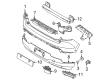 Diagram for Volvo EX30 Bumper Cover - 80010948