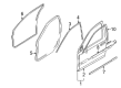 Diagram for Volvo S80 Door Seal - 8663779