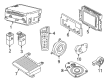 Diagram for Volvo S60 Cross Country Car Speakers - 31456007
