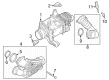 Diagram for Volvo Coolant Reservoir Hose - 31657709