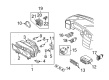 Diagram for Volvo Interior Light Bulb - 30887958