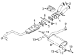 Diagram for Volvo XC60 Exhaust Pipe - 31338367