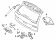 Diagram for Volvo V60 Cross Country Liftgate Lift Support - 31463262