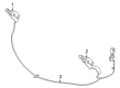 Diagram for Volvo Windshield Washer Nozzle - 31416219