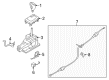 Diagram for Volvo XC70 Shift Cable - 31367929