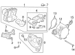 Diagram for Volvo ABS Pump And Motor Assembly - 36013399