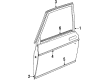 Diagram for Volvo 240 Door Seal - 3540121