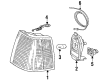 Diagram for Volvo 850 Side Marker Light - 6817774