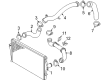 Diagram for Volvo Coolant Reservoir Hose - 8638967
