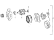 Diagram for Volvo 960 Alternator Bearing - 9128976