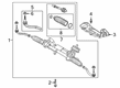 Diagram for Volvo EC40 Power Steering Cylinder Boot Kit - 32333942