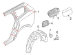 Diagram for Volvo Fuel Door - 31463281