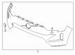 Diagram for Volvo EX90 Bumper - 40012037