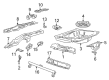 Diagram for Volvo Rear Crossmember - 9474165