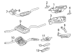 Diagram for Volvo Exhaust Pipe - 31372150